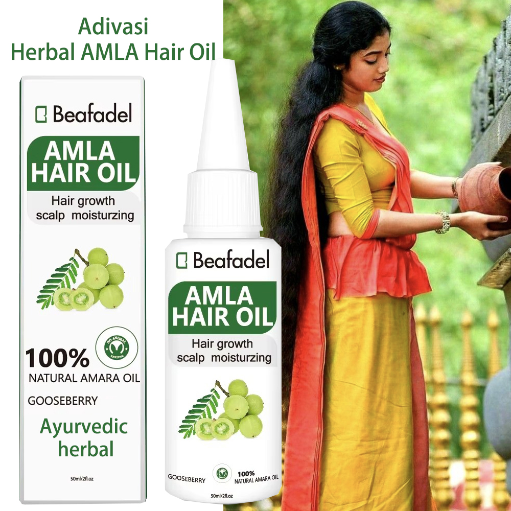 Ayurvedic & Herbal Wellness Kits - Minyak Rambut Amla Adivasi Asli India