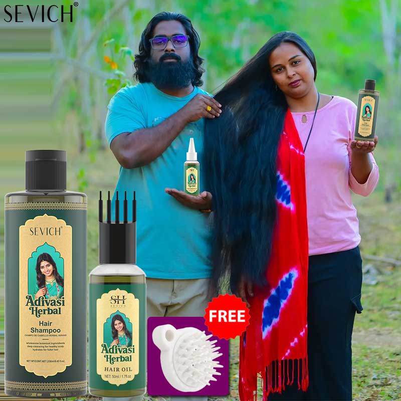 Minyak Pertumbuhan Rambut Ayur - Ayurvedic & Herbal Wellness Kits ulasan dan harga