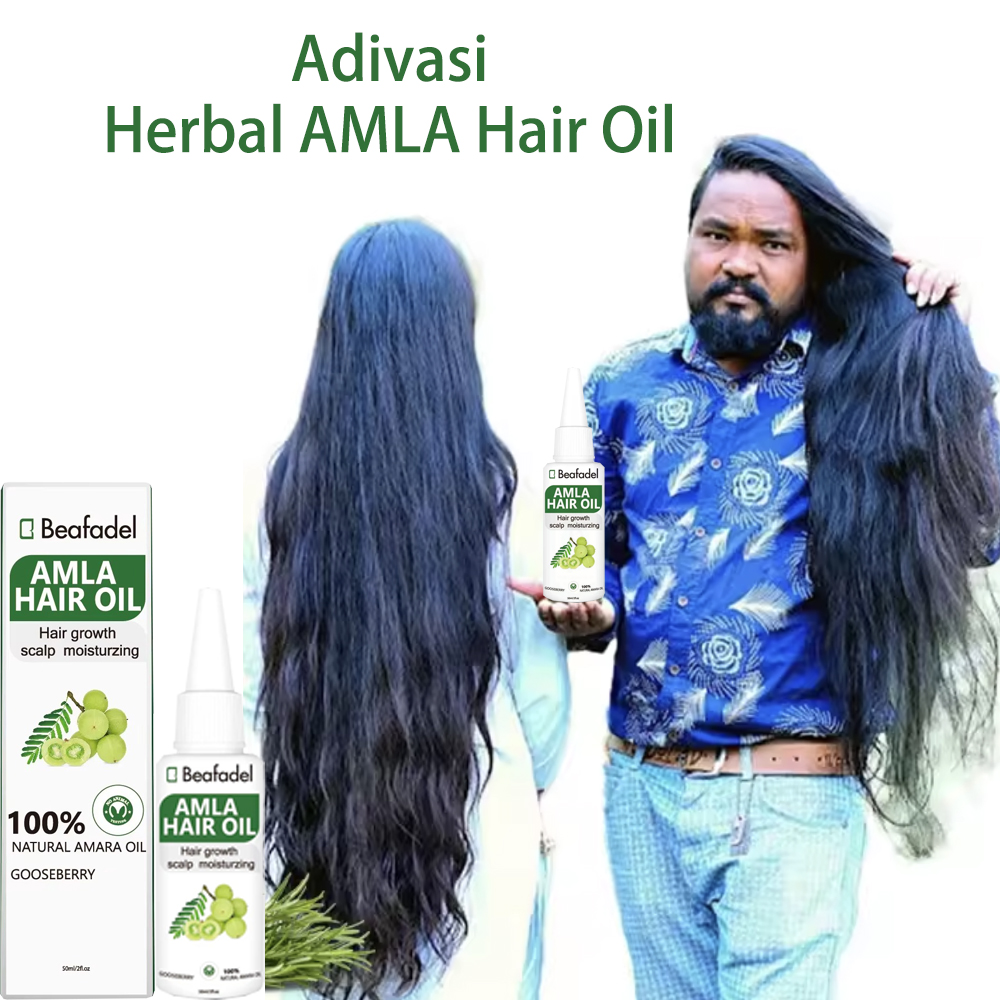 Minyak Rambut Amla Adivasi Asl - Ayurvedic & Herbal Wellness Kits ulasan dan harga